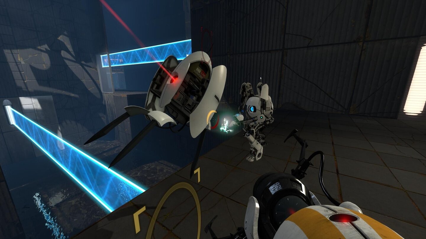 Portal 2Screenshots aus dem Koop-Modus