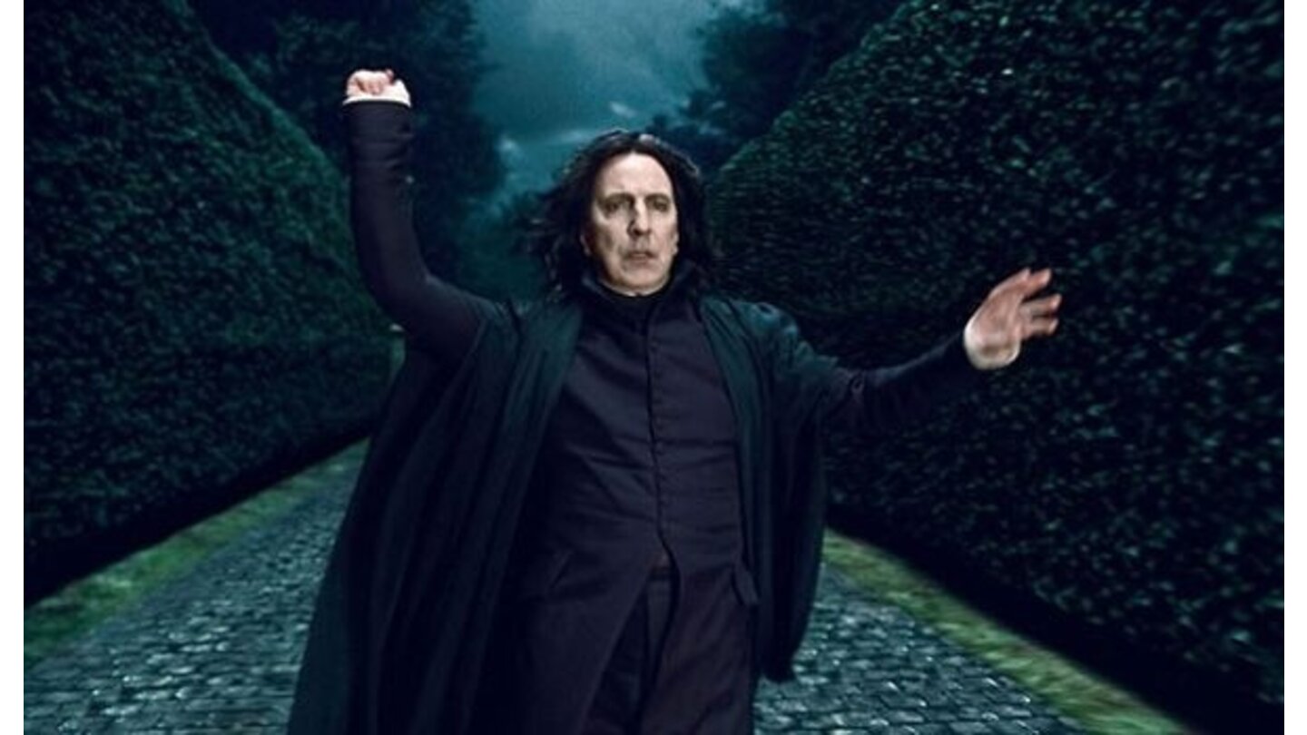 Harry Potter und die Heiligtümer des Todes - Teil 1Alan Rickman (Snape) spielte schon den Bösewicht Hans Gruber in Stirb Langsam.