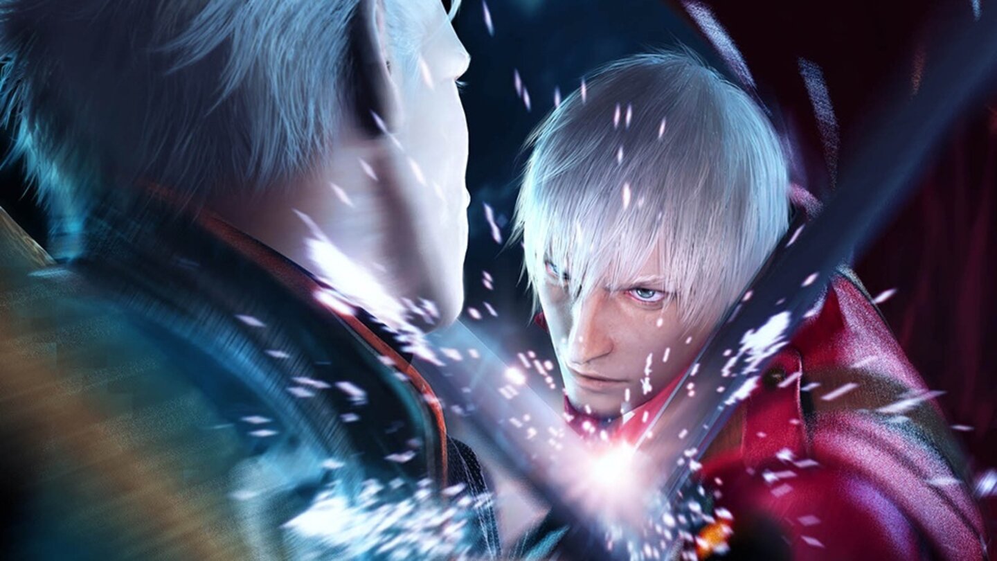 Devil May Cry 3: Dante‘s AwakeningAnstatt die Geschichte von Dante nach Devil May Cry 2 weiter zu erzählen, geht Director Hideaki Itsuno in der Zeit zurück. Noch vor der Story von Teil 1 und 2 schlagen wir uns in Devil May Cry 3 mit Dante‘s Bruder Vergil herum, der gemeinsame Sache mit Arkham macht, um mitten in seiner Heimatstadt ein Portal in die Dämonenwelt zu erschaffen.