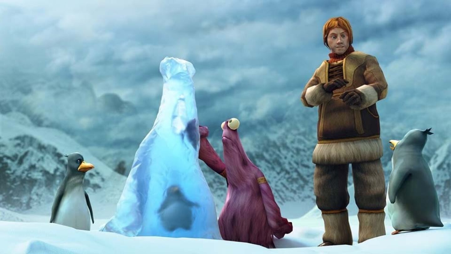 The Book of Unwritten Tales: Die Vieh ChronikenIn »Die Vieh Chroniken« erfahren wir zwei Jahre nach dem Release des ersten Serienteils, wie sich die beiden Hauptcharaktere Nate und das »Vieh« kennengelernt haben. Eine gut erzählte Story und facettenreiche Charaktere lassen uns über kleinere Macken hinwegschauen und machen The Book of Unwritten Tales: Die Vieh Chroniken zu einem tollen Point+Click-Adventure.