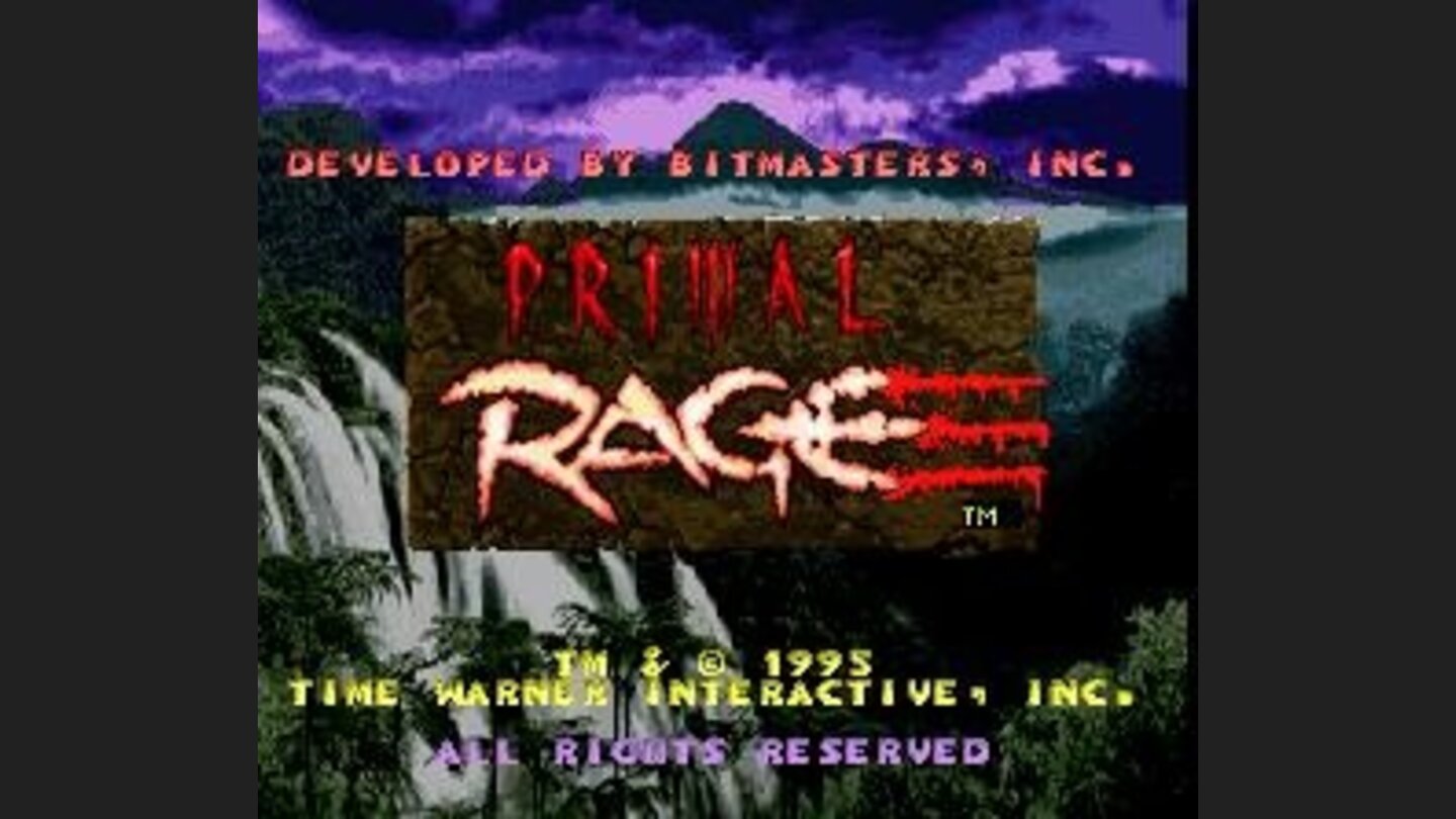 Title screen.
