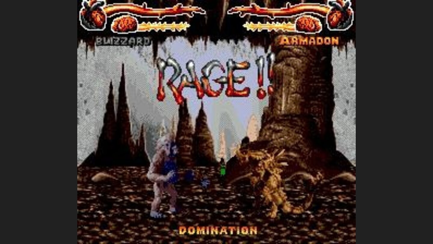 Battle in a cave