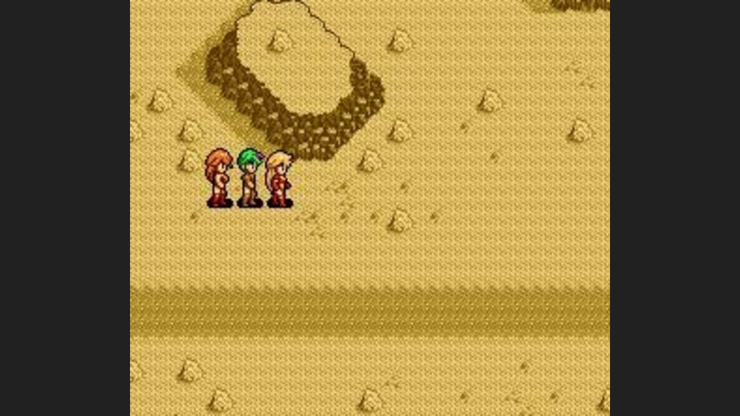Desert area