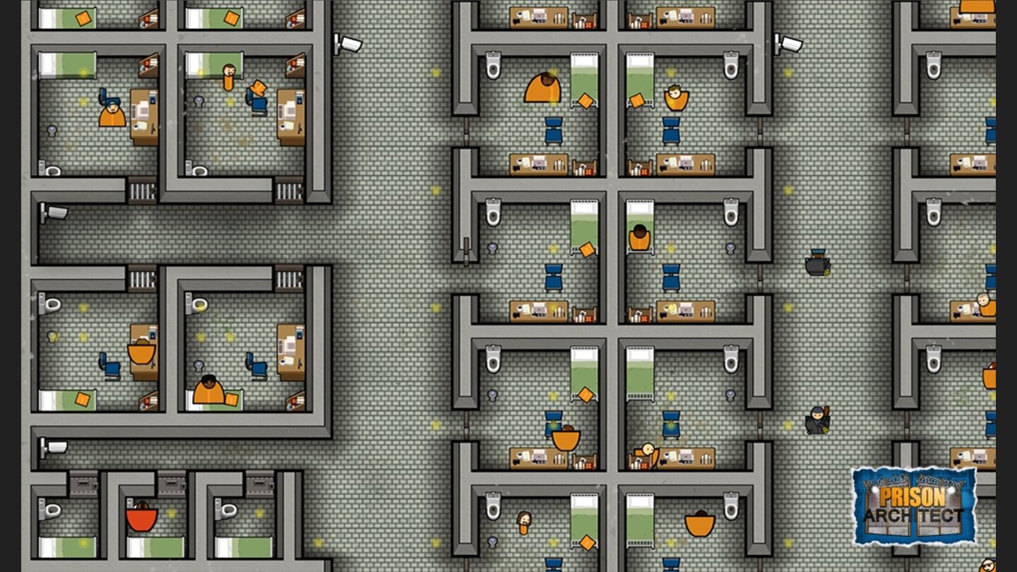 Prison Architect - Screenshot der Konsolen-Portierung