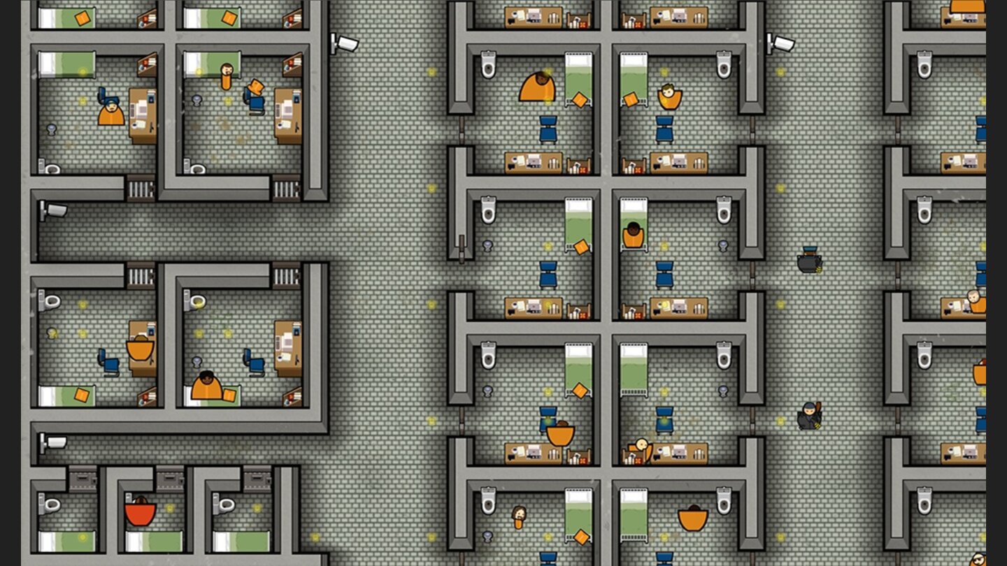 Prison Architect - Screenshot der Konsolen-Portierung