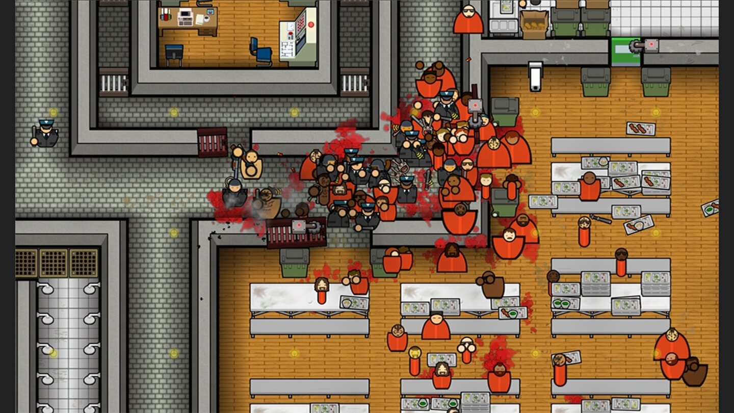 Prison Architect - Screenshot der Konsolen-Portierung