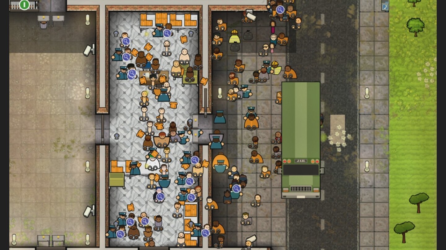 Prison Architect - Screenshot der Konsolen-Portierung