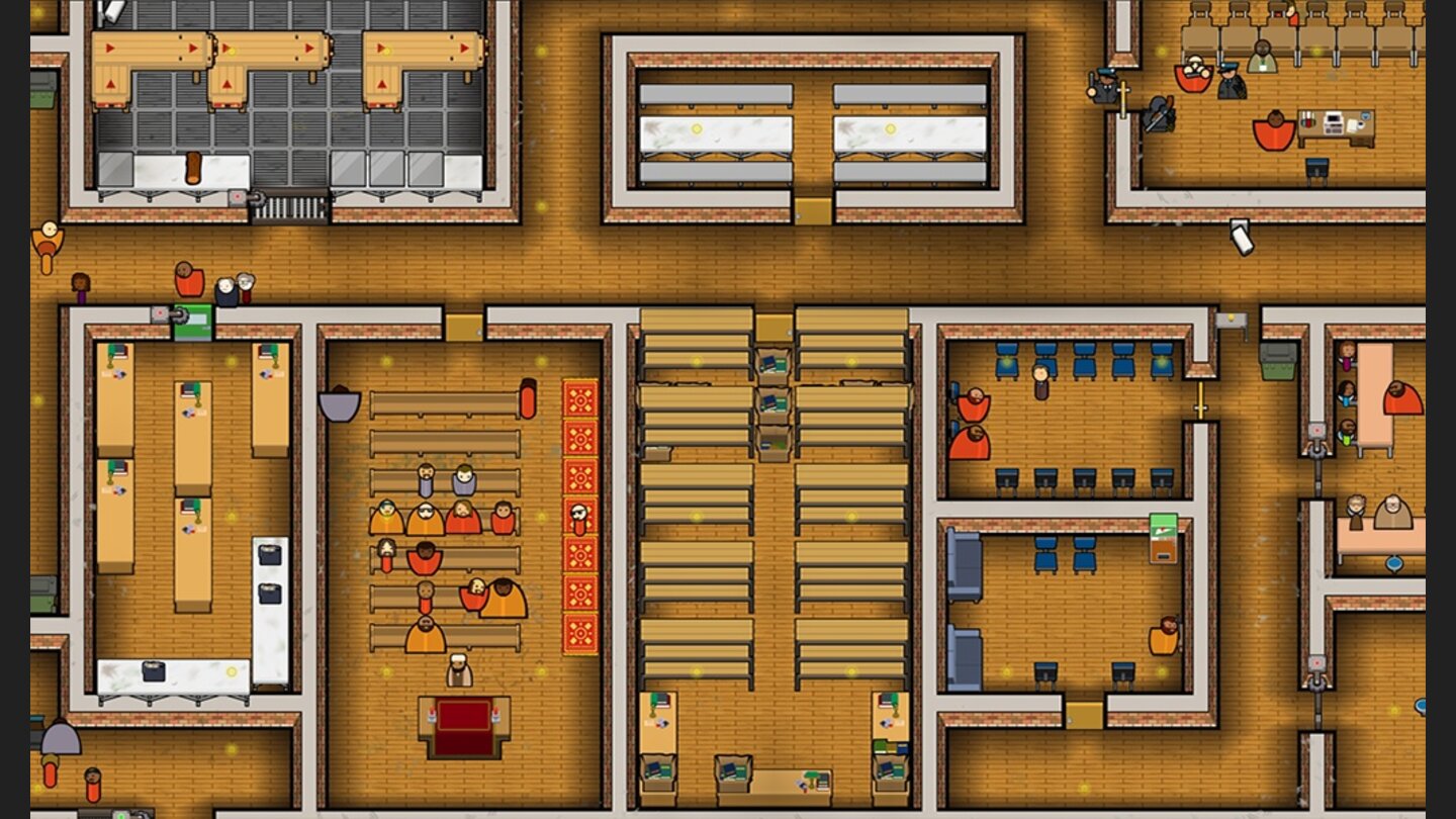 Prison Architect - Screenshot der Konsolen-Portierung