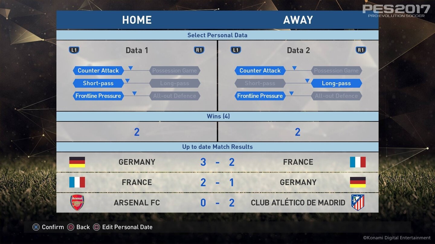 Pro Evolution Soccer 2017 - E3-Screenshots