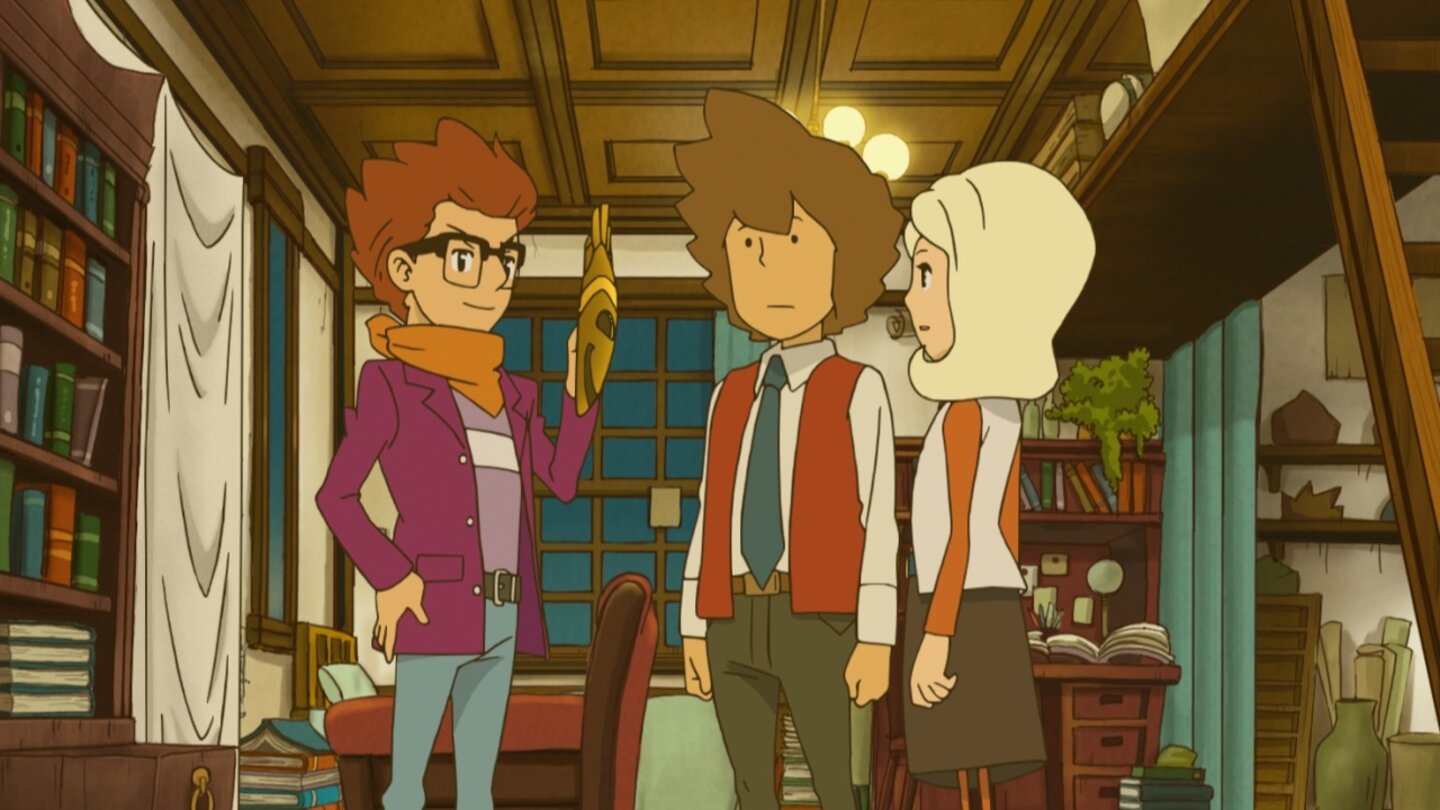 Professor Layton Und Die Maske Der Wunder Rom www.gamestar.de