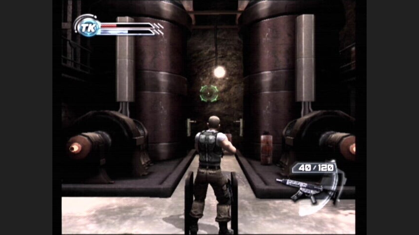 My first objective: disabling the generators.