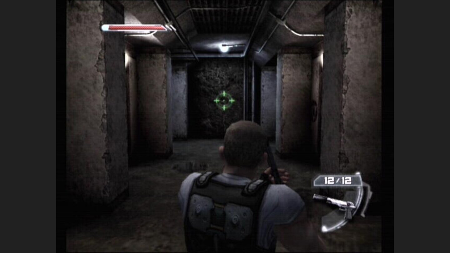 You begin the game just outside your cell, having been freed by a mysterious woman.