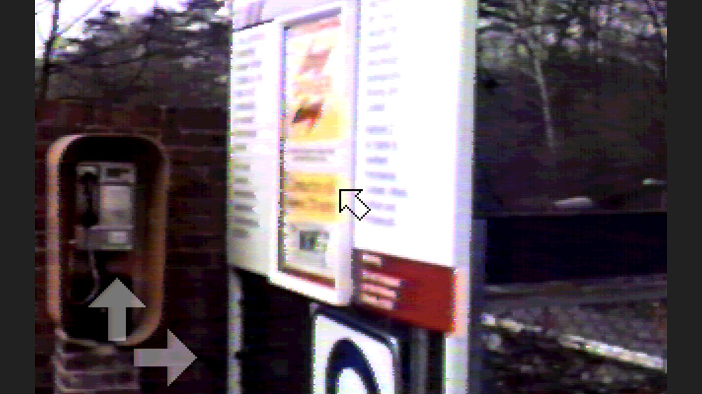 Zum Bahnsteig oder ans Telefon? Im extrem kurzen Spielverlauf können wir nur eine Handvoll Entscheidungen treffen. Wer falsch rät, ist schnell tot – und darf nicht mal einen Spielstand laden.