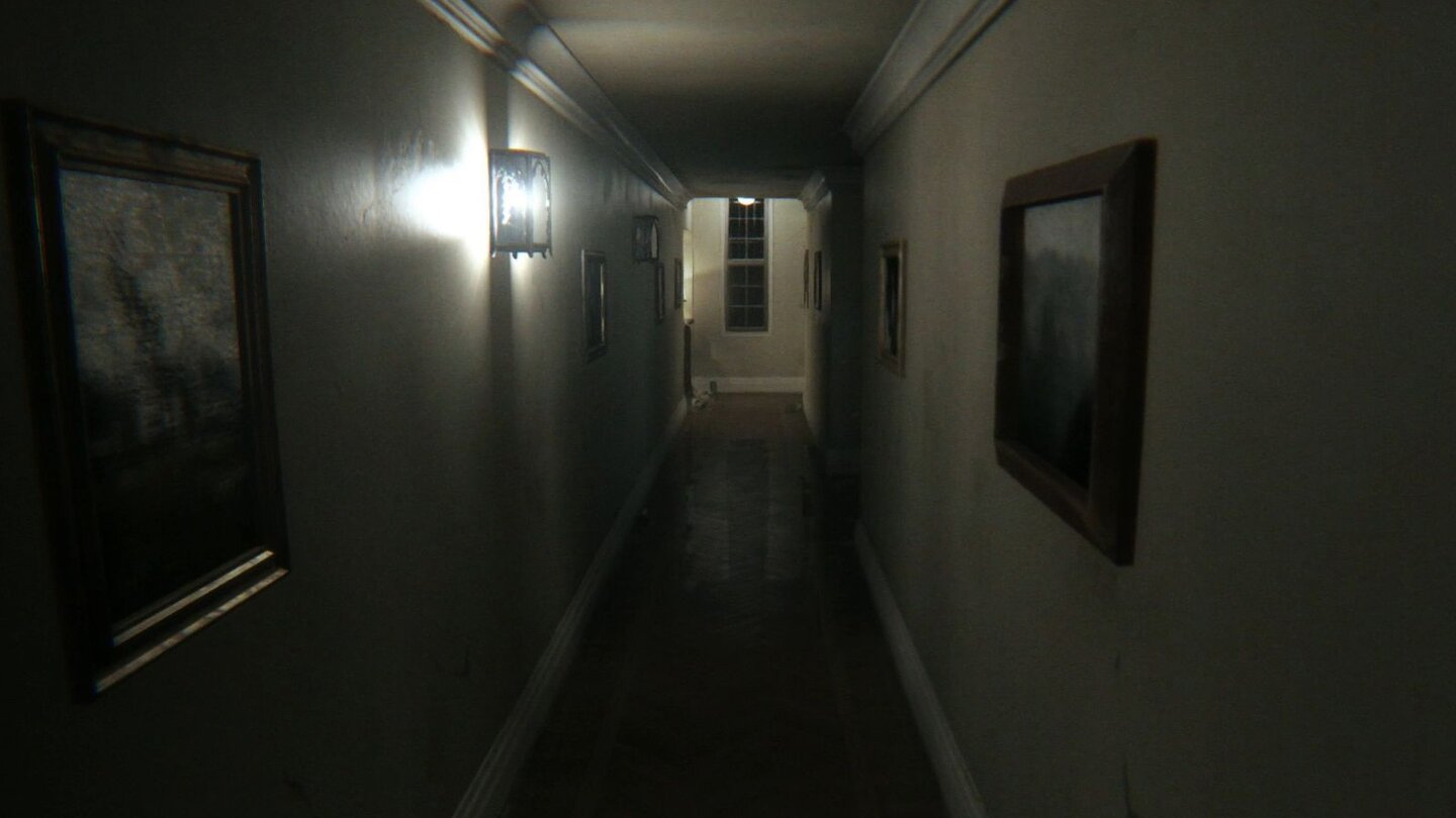 P.T. / Silent HillsIn diesem Flur und einem angrenzenden Badezimmer spielt sich die komplette P.T.-Demo ab. Erschreckend, wie viel Horror die Entwickler in die an sich sehr kleine Umgebung gepackt haben.