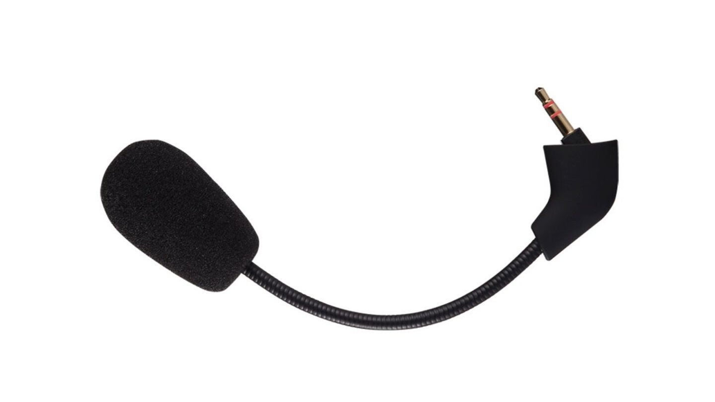 Der flexible Mikrofonarm ist abnehmbar. So taugt das Headset auch für den Einsatz als Kopfhörer für unterwegs am MP3-Player oder Smartphone.