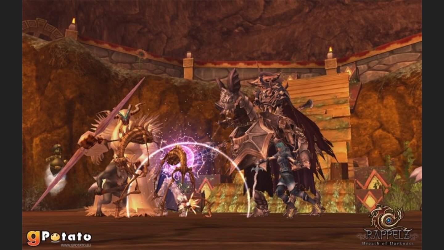 RappelzScreenshots aus der siebenten Erweiterung »Breath of Darkness«.