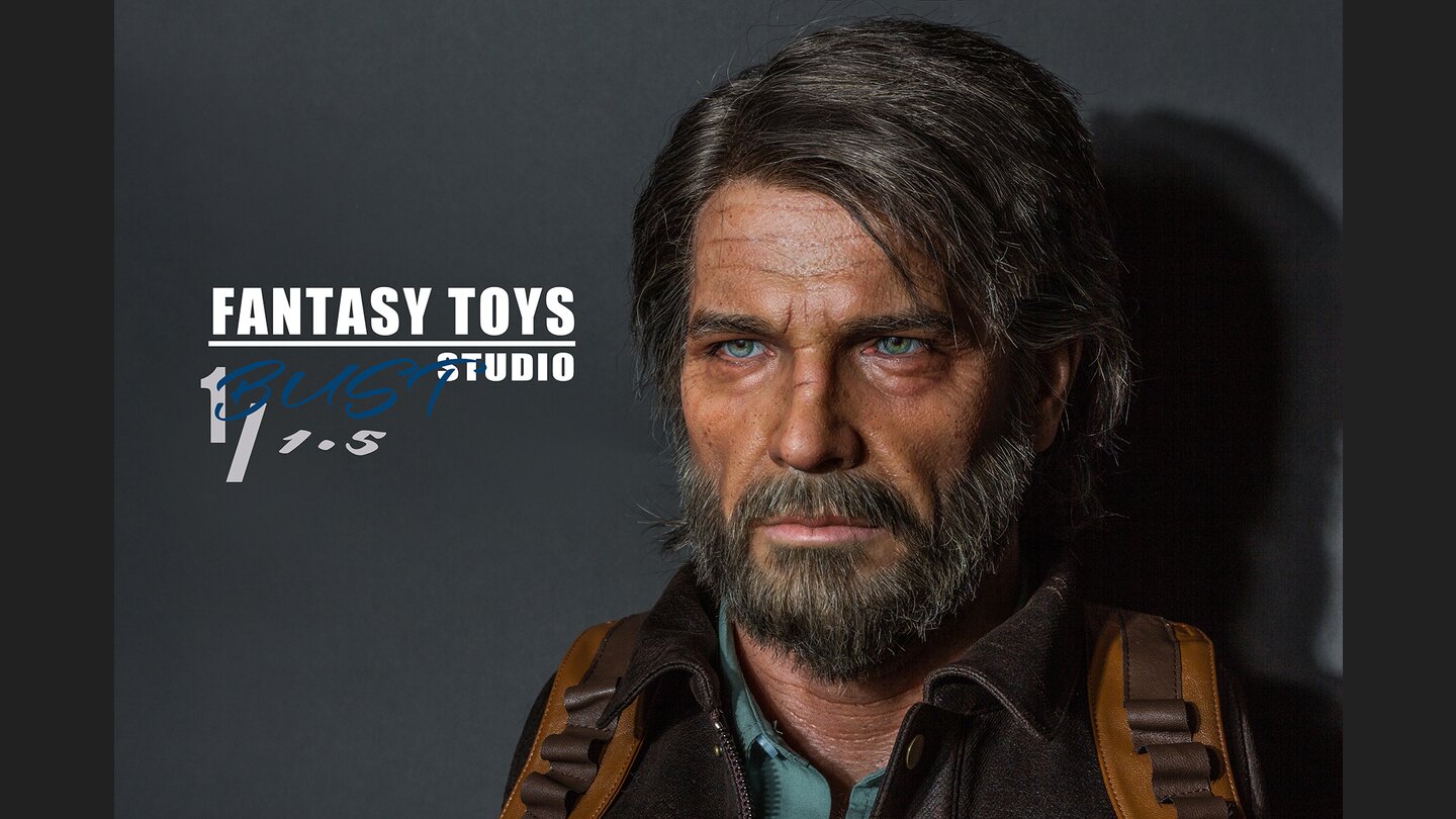 Real aussehende Büsten von Joel und Ellie aus The Last of Us 2.
