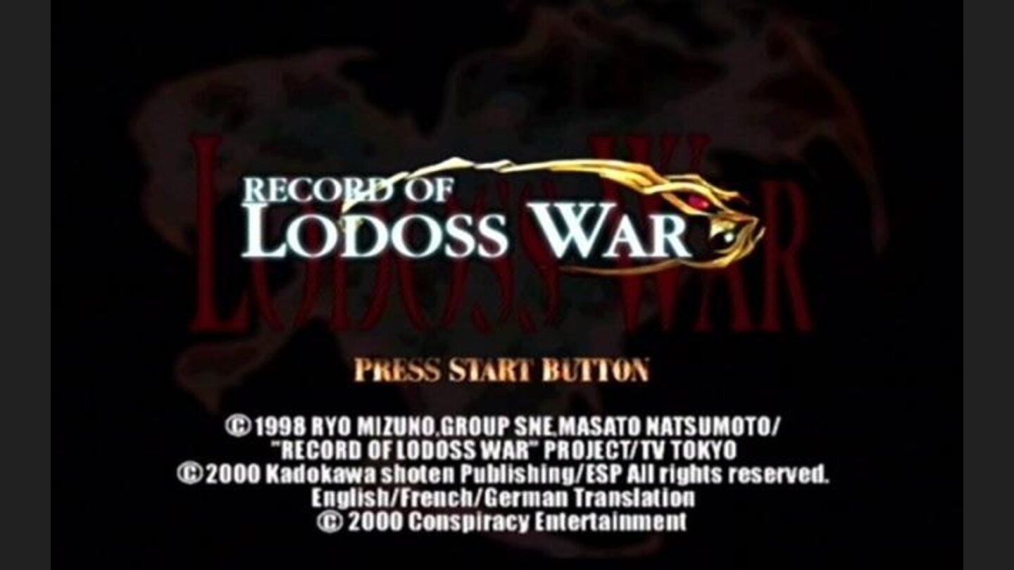 Record of Lodoss War Dreamcast Neuf sous blister ançais Record of Lodoss War Dreamcast Neuf sous blister ançais