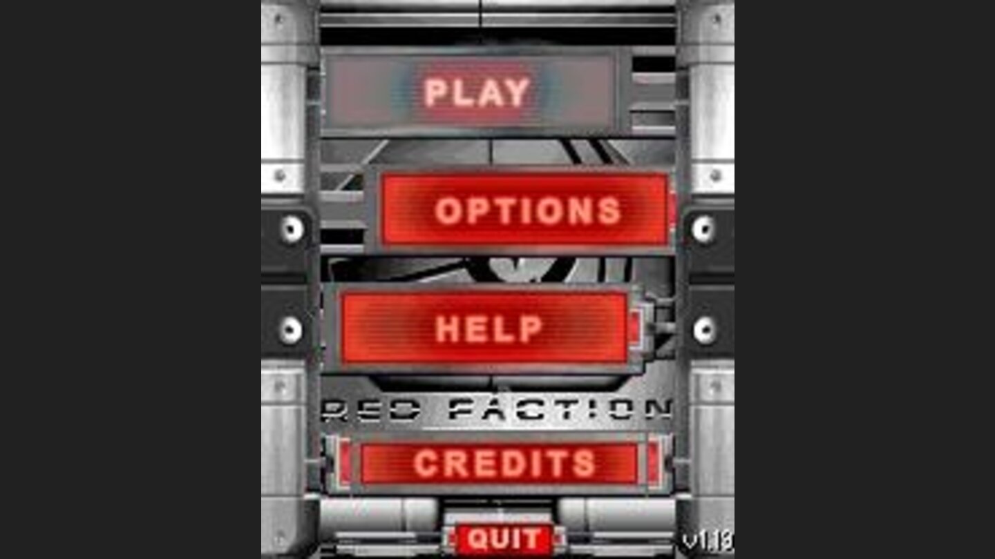 Main menu