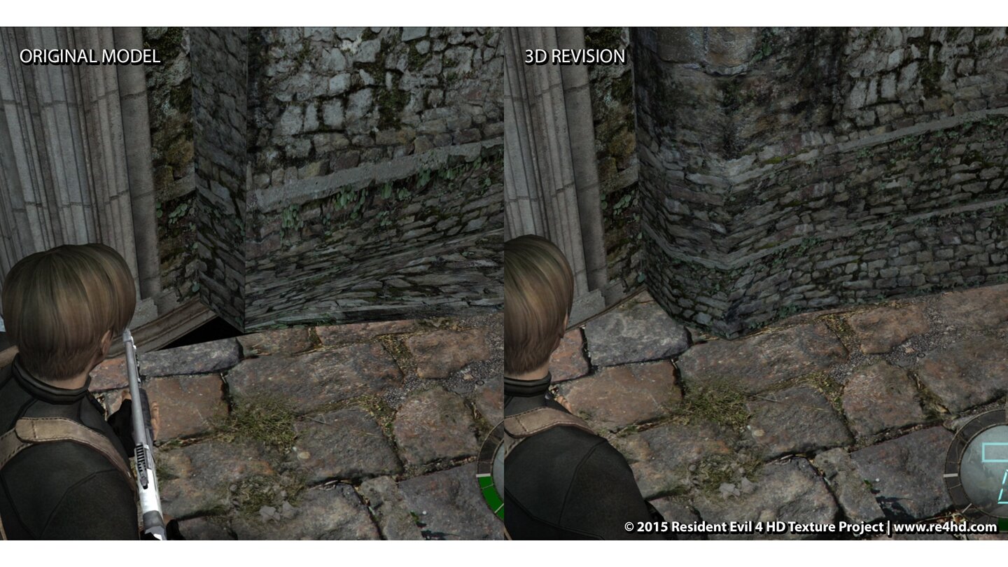 Resident Evil 4 - Screenshots aus der Mod RE4 HD Project