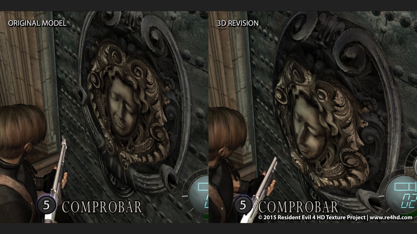 Resident Evil 4 - Screenshots aus der Mod RE4 HD Project