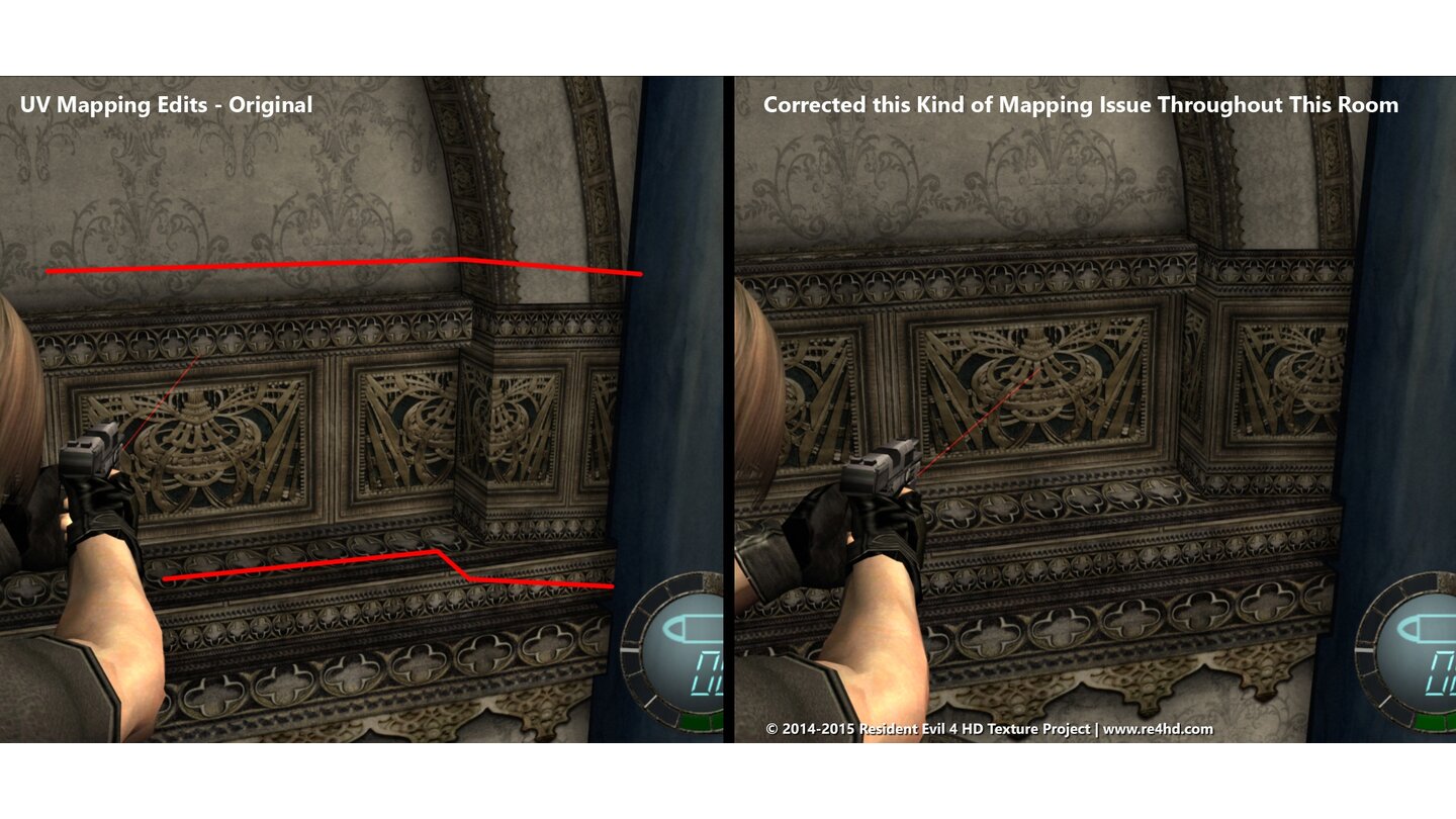 Resident Evil 4 - Screenshots aus der Mod RE4 HD Project