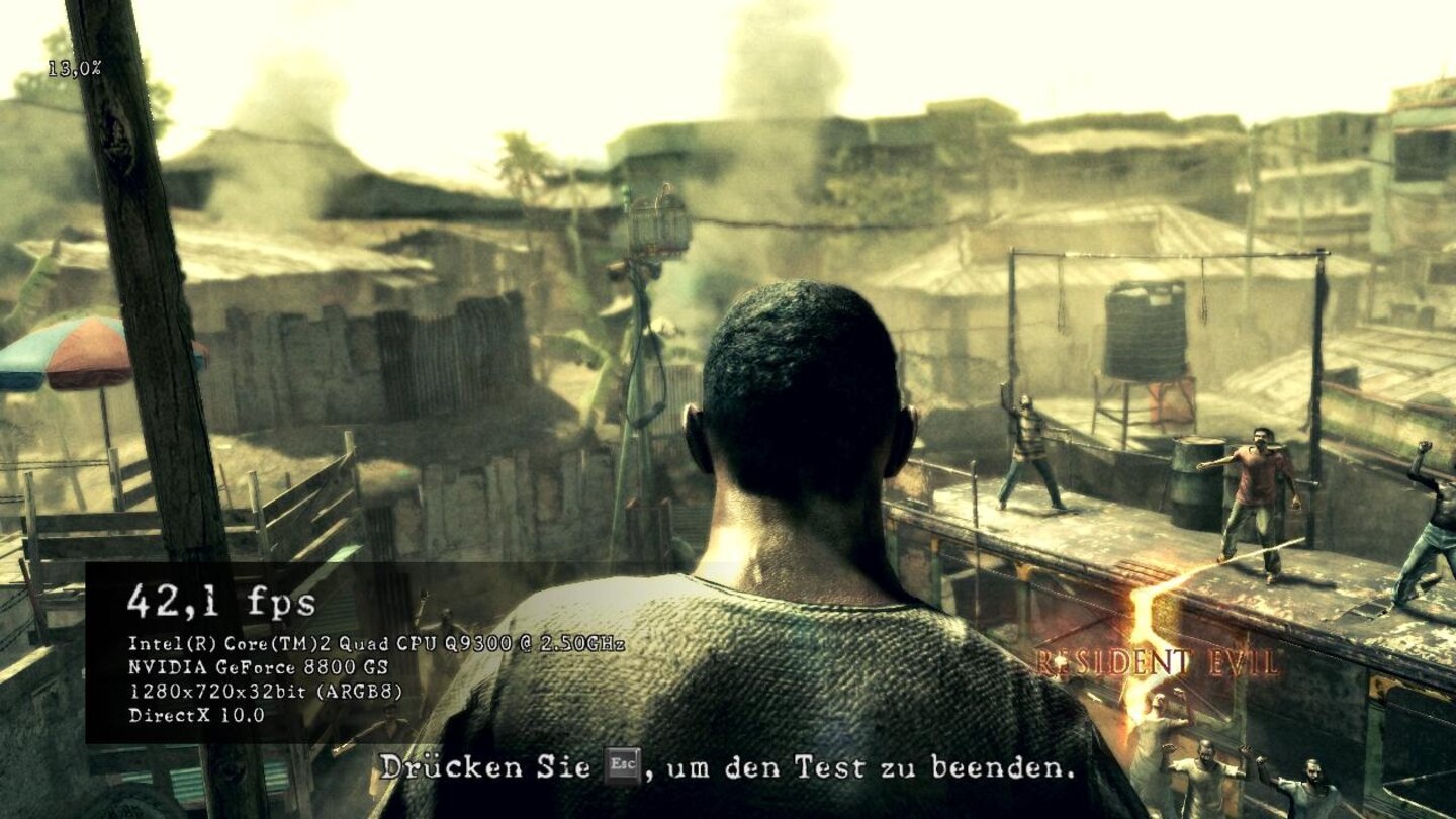 Resident Evil 5 - DX10 Benchmark PC