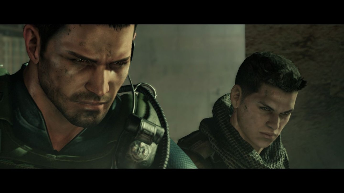 Resident Evil 6Chris Redfield arbeitet mit dem Scharfschützen Piers Nivans zusammen, um die Bioterroristen dingfest zu machen.