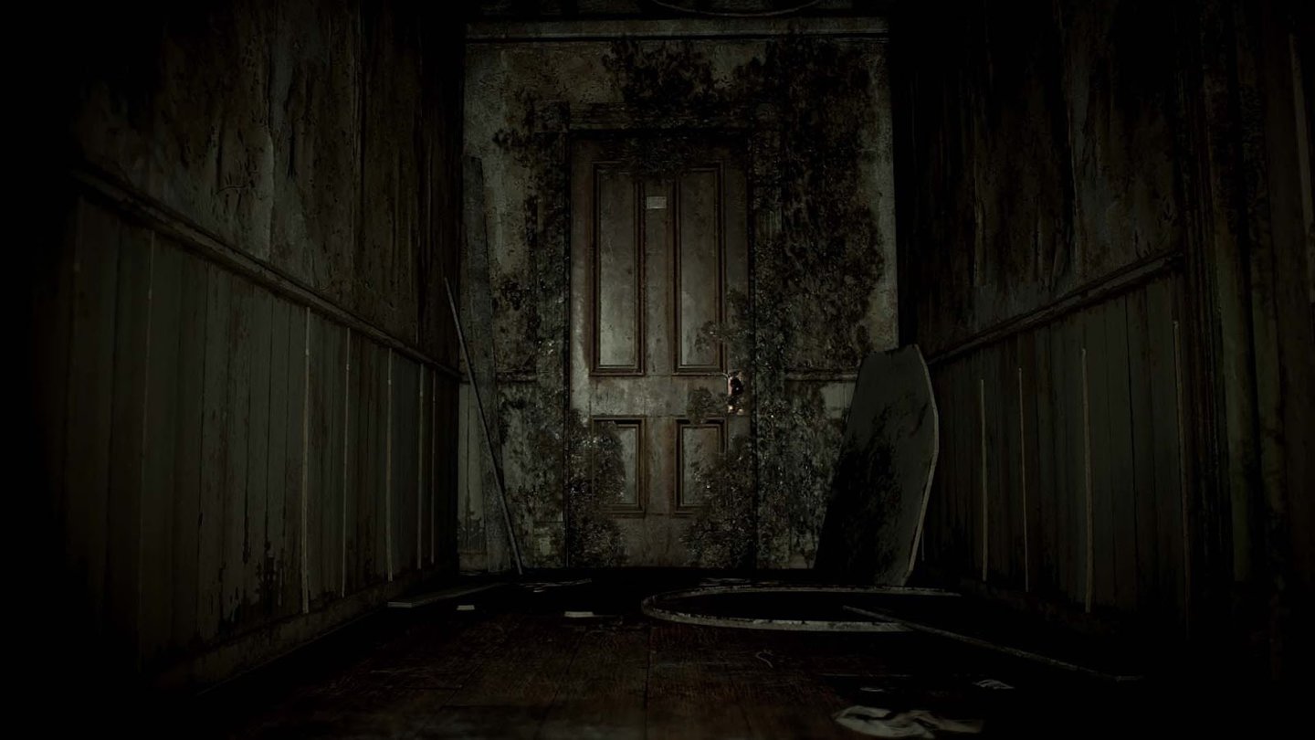 Resident Evil 7Woher diese Wucherungen im Haus kommen, muss Ethan im Verlauf des Spiels herausfinden.