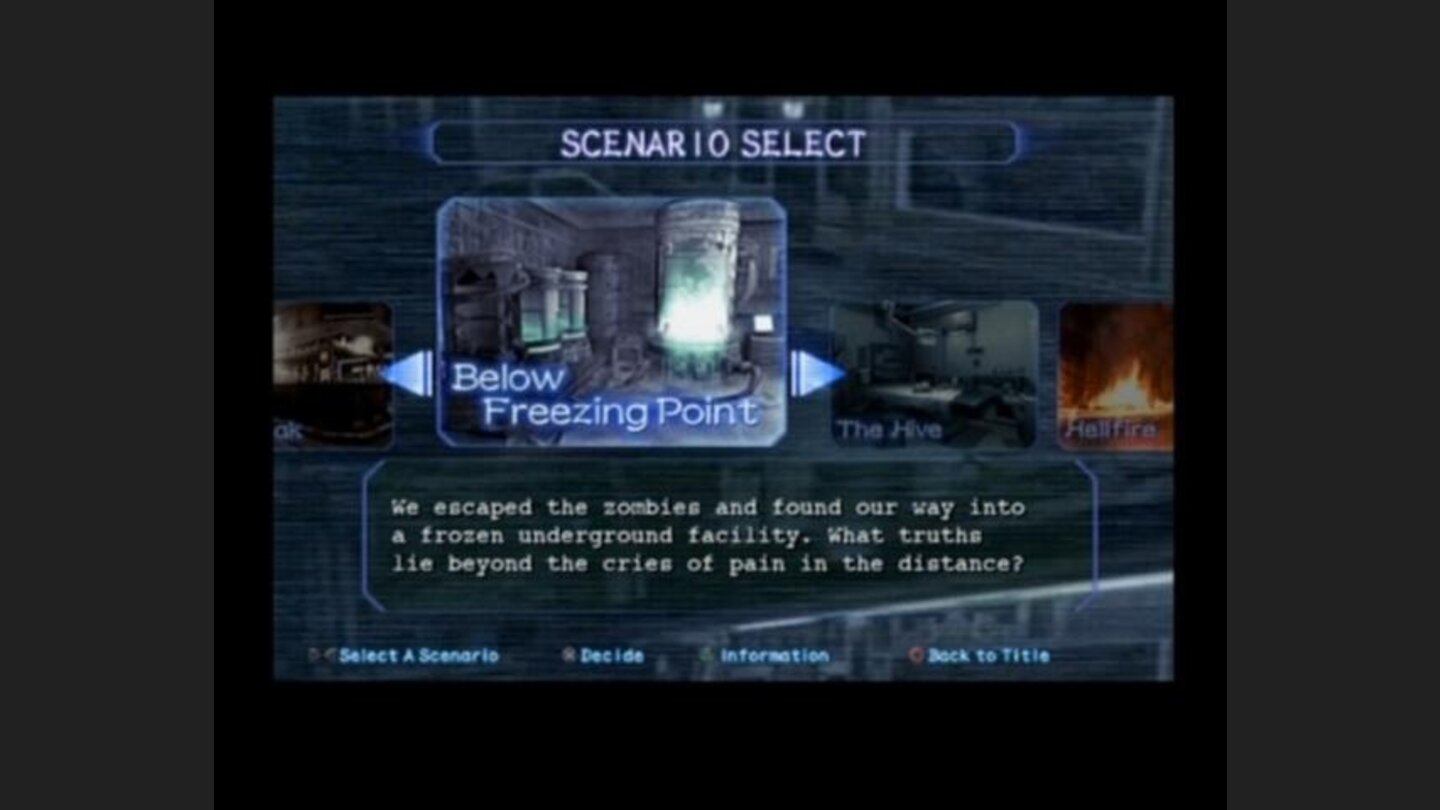 Game is split into five scenarios