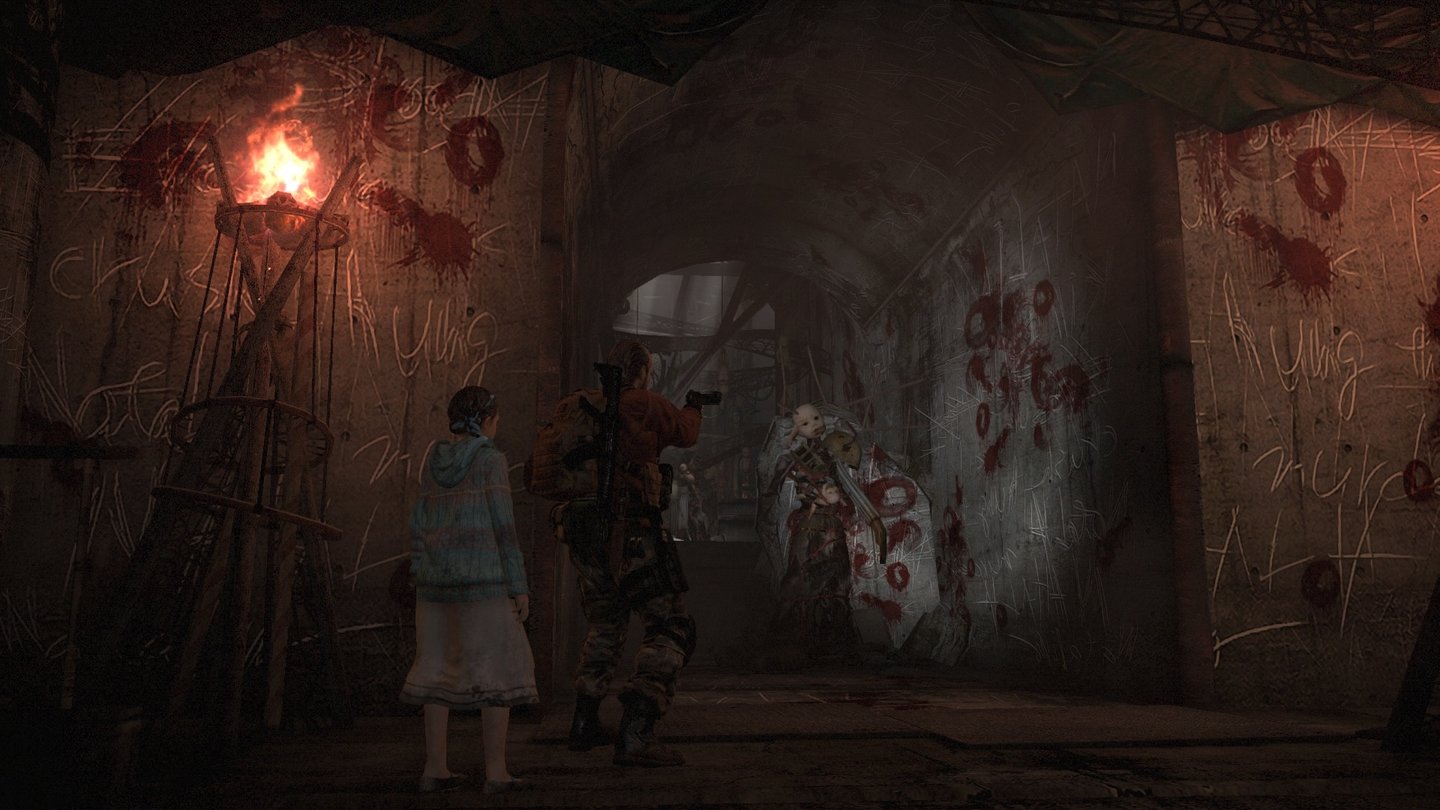 Resident Evil: Revelations 2Das Schlachthaus gehört sicherlich zu den ekligsten Umgebungen im Spiel.