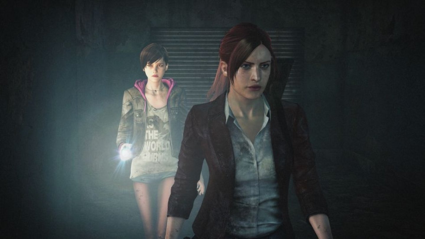 Resident Evil: Revelations 2 (2015)2015 erscheint ein Nachfolger zu Resident Evil: Revelations von 2012. Revelations 2 bietet neue Charaktere (darunter Claire Redfield), einen Koop-Modus (allerdings nur offline) und erscheint erstmals in der Serie in Episoden für PS3, PS4, Xbox 360, Xbox One und den PC. Als Claire Redfield werden wir anfangs von einer unbekannten Terrorgruppe entführt und müssen zusammen mit Barrys Tochter Moira fliehen. Als Barry (bekannt aus Resident Evil 1) suchen wir nach den beiden und werden von einem mysteriösen, kleinen Kind begleitet. Da man immer als Duo unterwegs ist, kann man fast jederzeit zwischen die Figuren wechseln und ihre Spezialfähigkeiten nutzen, da eine Figur meist für den Kampf, die andere für Erkundung und Support ausgelegt ist.