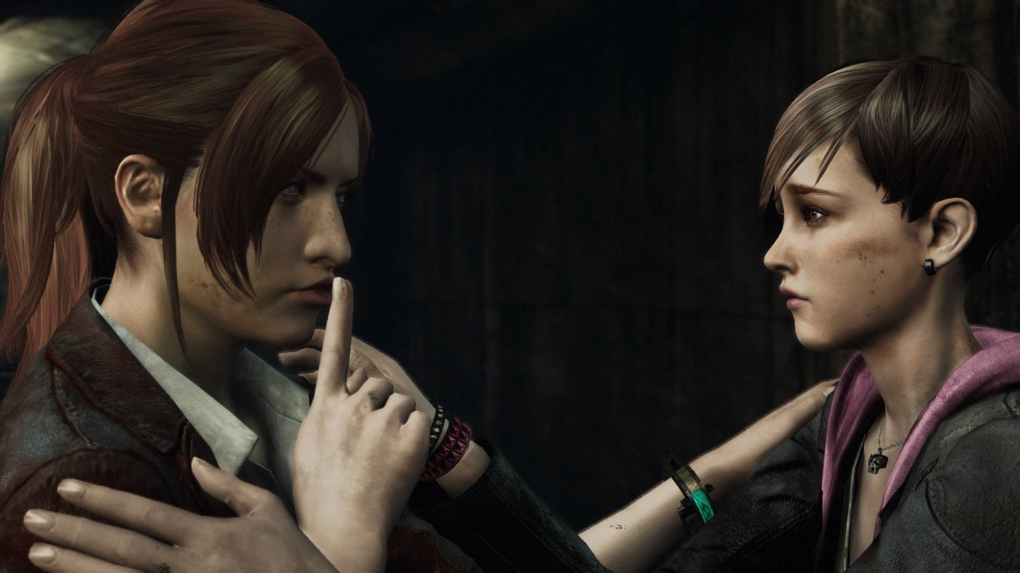 Resident Evil: Revelations 2Die Charaktermodelle der hier gezeigten PS4-Fassung sehen ordentlich aus, die Umgebungen wirken teils recht unansehnlich.