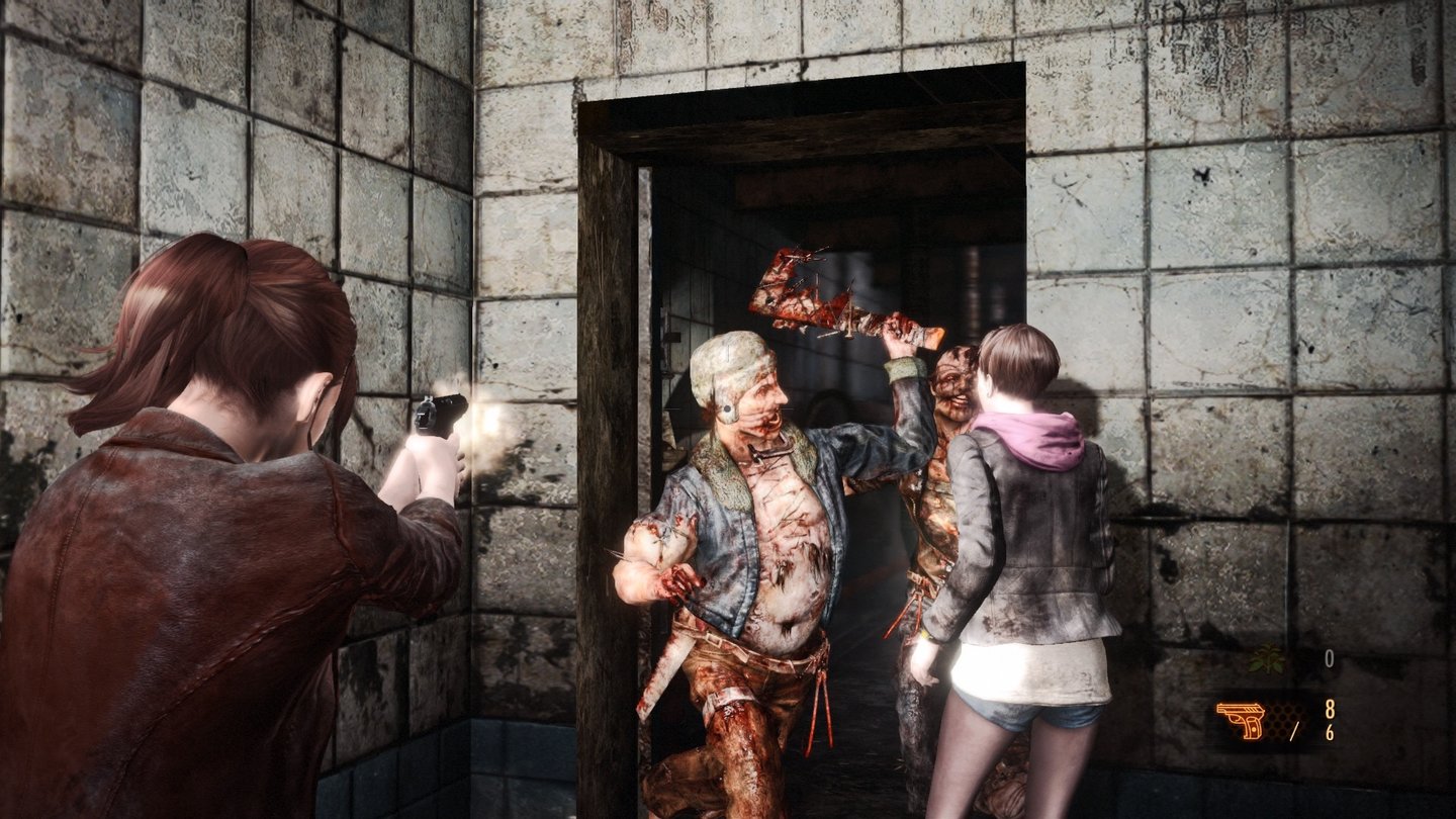 Resident Evil: Revelations 2Wieder mal bekommen es unsere Helden mit mordlüsternen Monstern zu tun, die früher einmal Menschen waren.