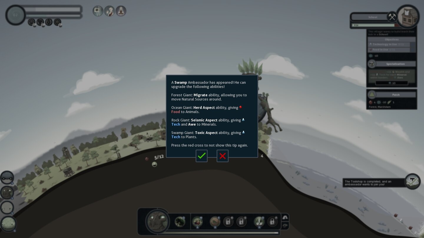 ReusZu Beginn sind die Hinweise brauchbar und informativ. Wenn wir einen bestimmten Tipp nicht mehr brauchen können wir diesen über das rote »X« sperren. Oder wir begeben uns in die Optionen und schalten die Hinweise generell ab.