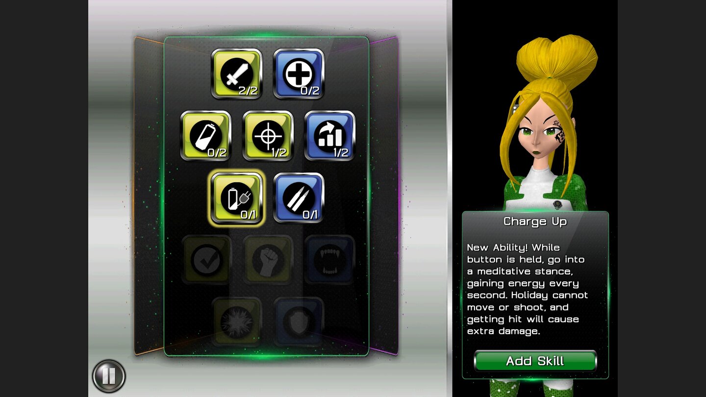  Revolution 60Es existiert zwar ein rudimentäres RPG-System, allerdings schalten wir damit kaum nennenswerte Fähigkeiten frei.