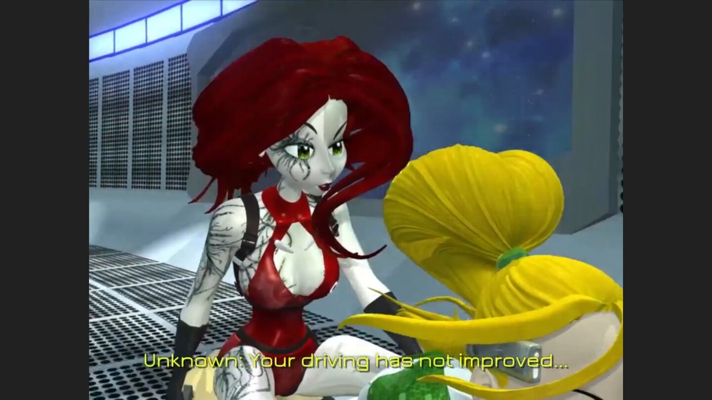 Revolution 60Die Zwischensequenzen wirken kaum besser als die Spielgrafik, lassen uns jedoch in den actionreicheren Momenten nicht zum Zug kommen.