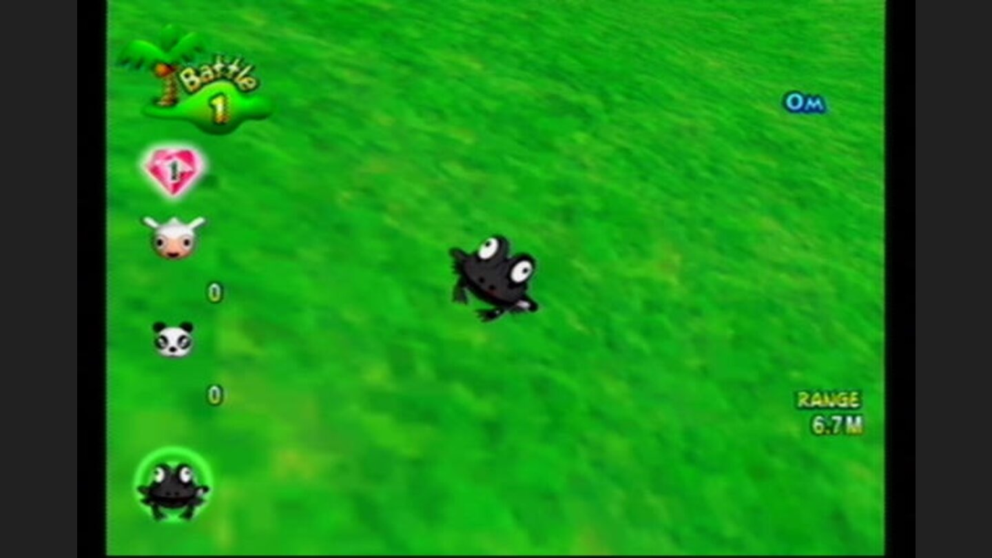 There are a variety of unlockable frogs: this one is particularly creepy