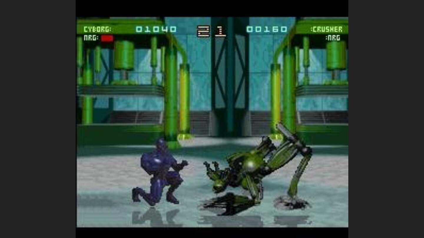 Cyborg vs the crusher