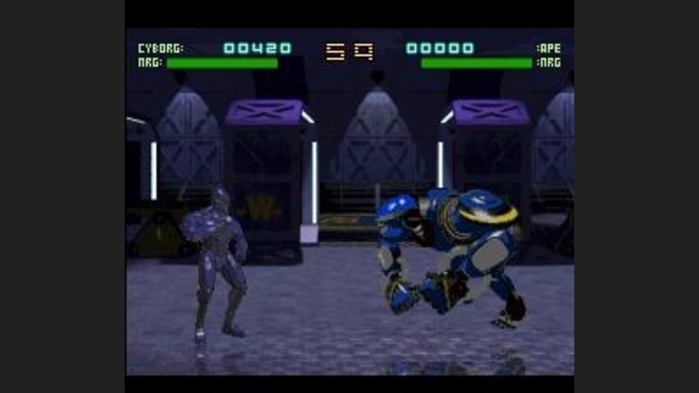 Cyborg vs the ape droid