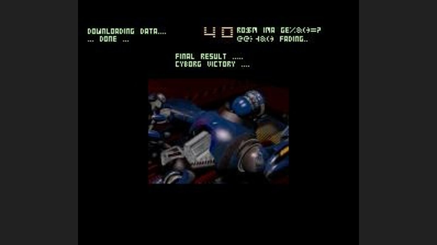 The ape man shut down cutscene