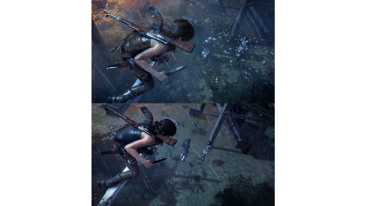 Rise of the Tomb Raider - Xbox One vs. Xbox 360