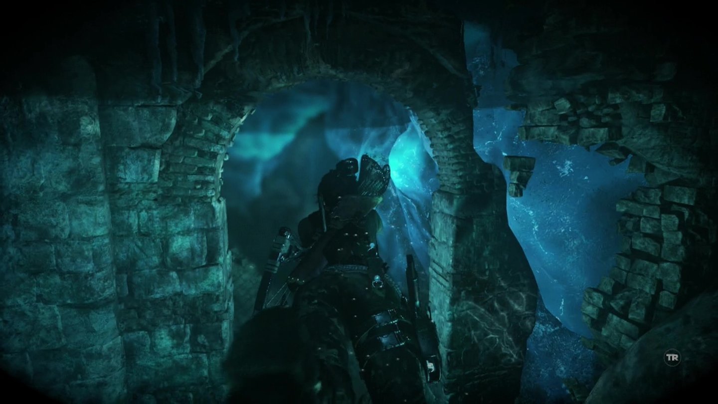 Rise of the Tomb Raider (Xbox One)Mit dem Atemgerät lässt sich auch die Unterwasserwelt in aller Ruhe begutachten.