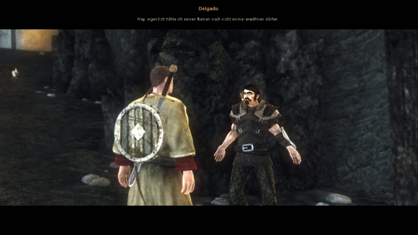 Risen-Quest 22: So steigt unser Ruf bei den Banditen, Delgado nennt einen weiteren Kontaktmann.