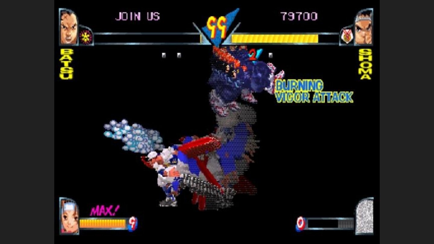 Burning chain hit combo