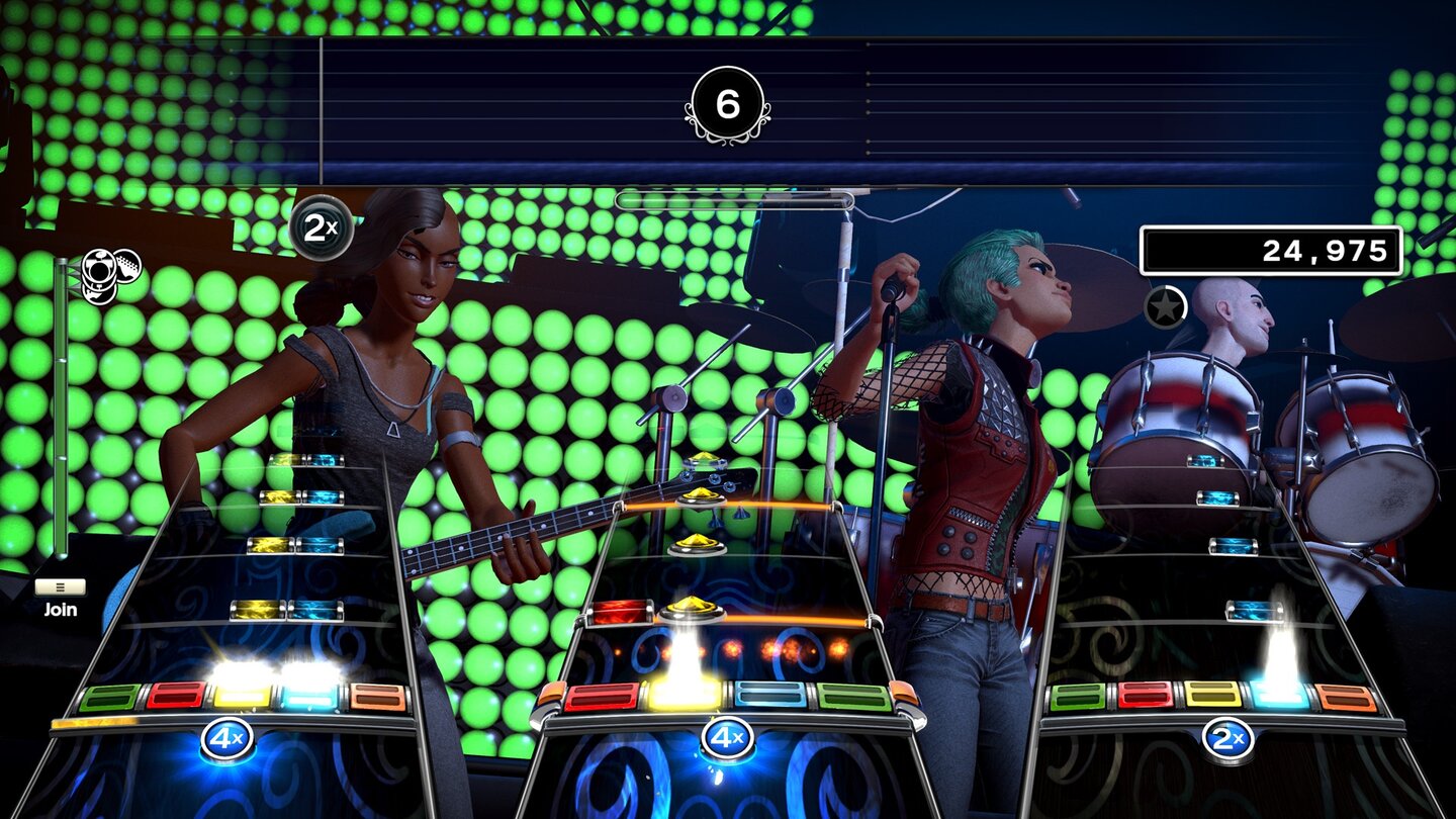 Rock Band 4Wenn vier musikbegeisterte Spieler als Gruppe antreten, ist Rock Band 4 wie schon seine Vorgänger ein absoluter Party-Kracher.