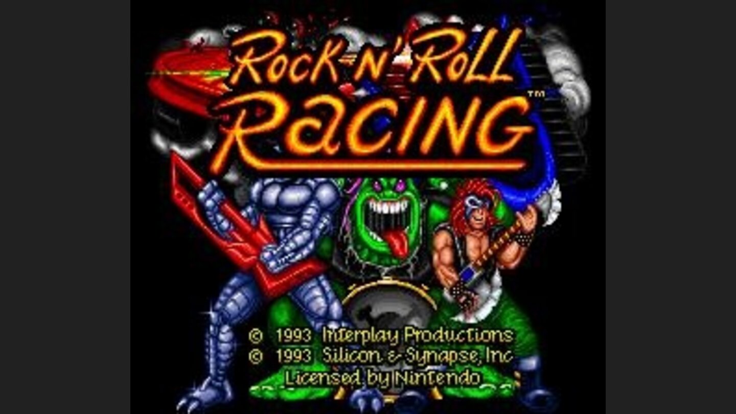 Rock 'n Roll Racing SNES Rock 'n Roll Racing SNES