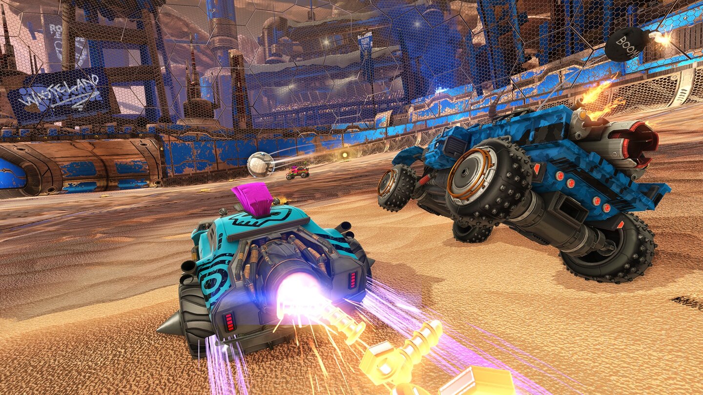 Rocket League - Screenshots zum DLC »Chaos Run«