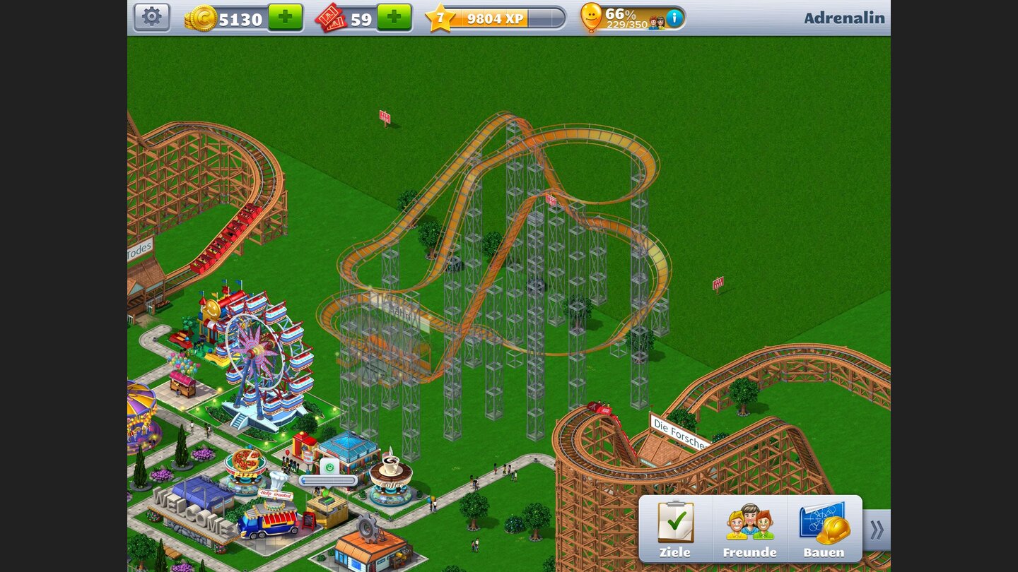 RollerCoaster Tycoon 4 Mobile