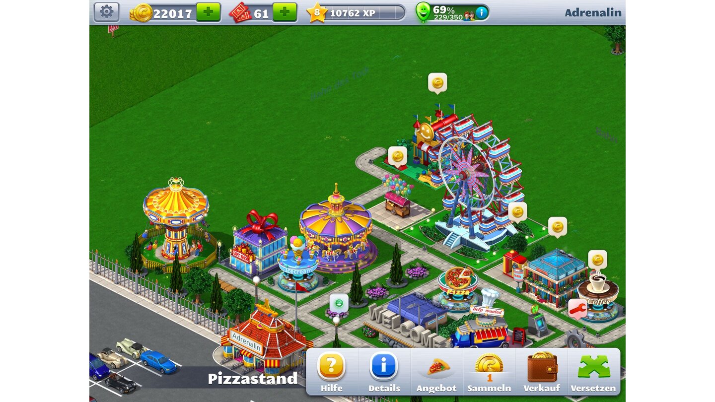 RollerCoaster Tycoon 4 Mobile